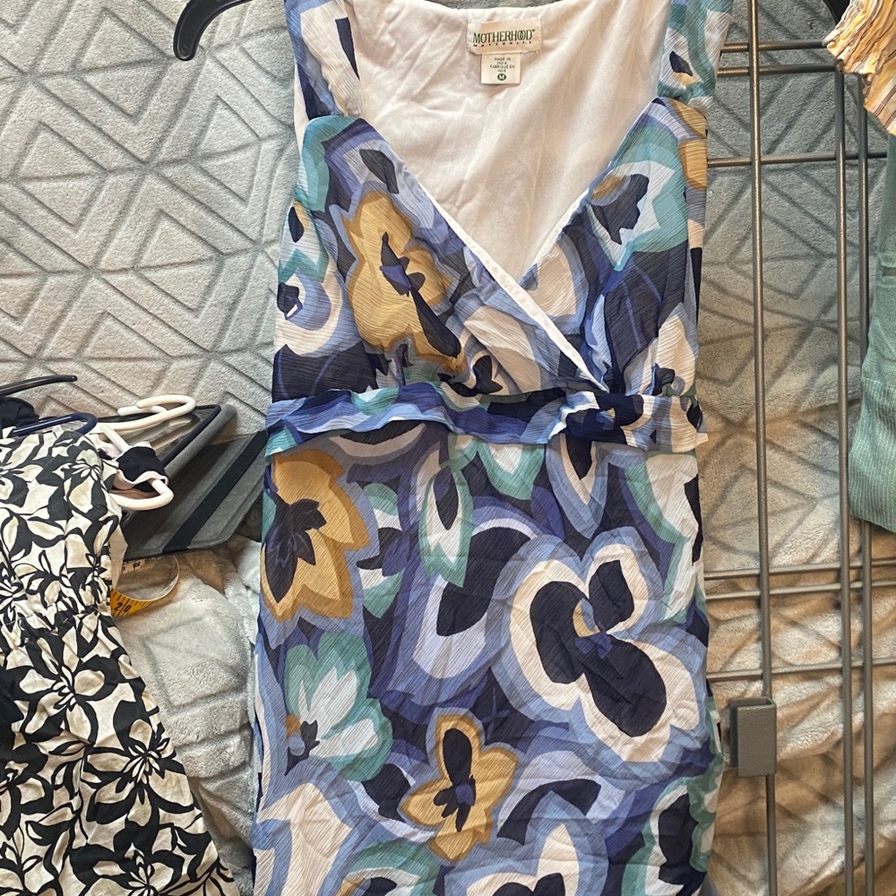 Motherhood, maternity size medium floral print tank